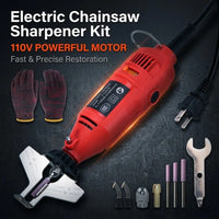 SawEdge electric chainsaw sharpener kit