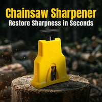 SawEdge portable manual chainsaw sharpener